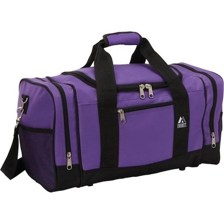 Everest Everest 020-DPL-BK Crossover Duffel Bag - Dark Purple-Black 020-DPL/BK